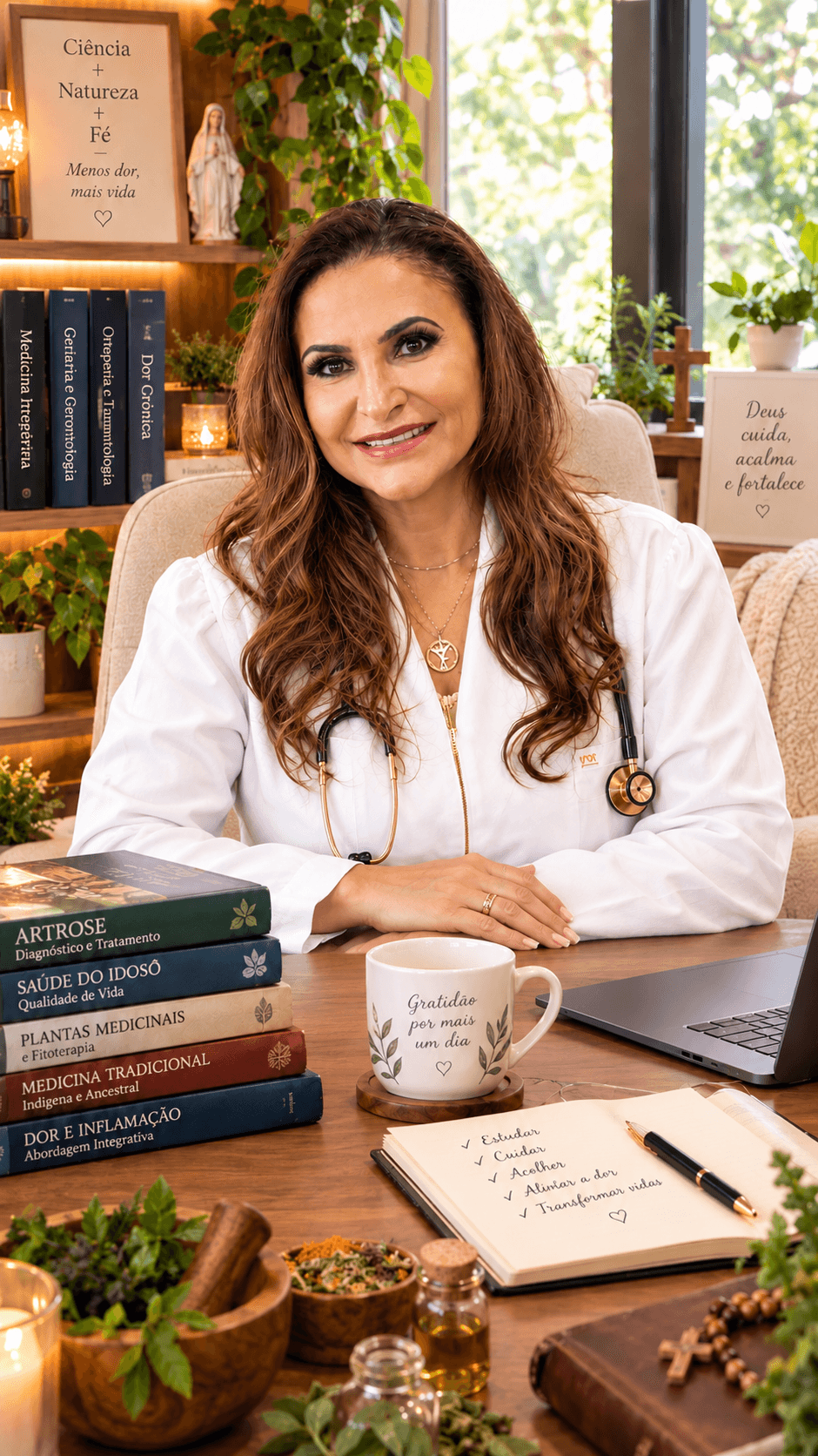 Helena Vance, especialista em saúde articular e criadora da ARCA